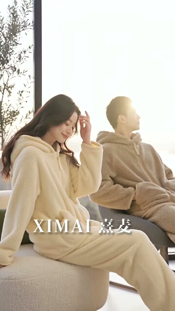 喜麦家居服影像 项目视觉